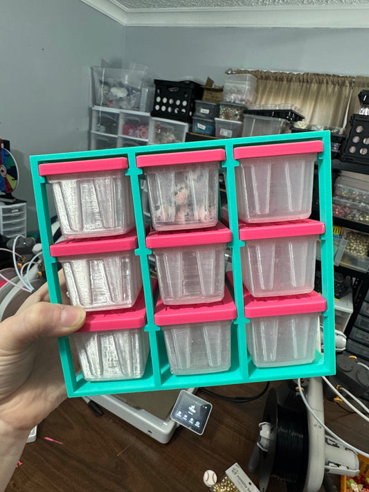 Mini Tote Rack Set – 3D Printed Organizer (POD)