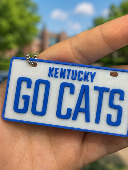 License Plate Keychain - Create Your Own