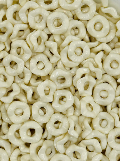 Wavy Acrylic 13mm Spacers (10ct)