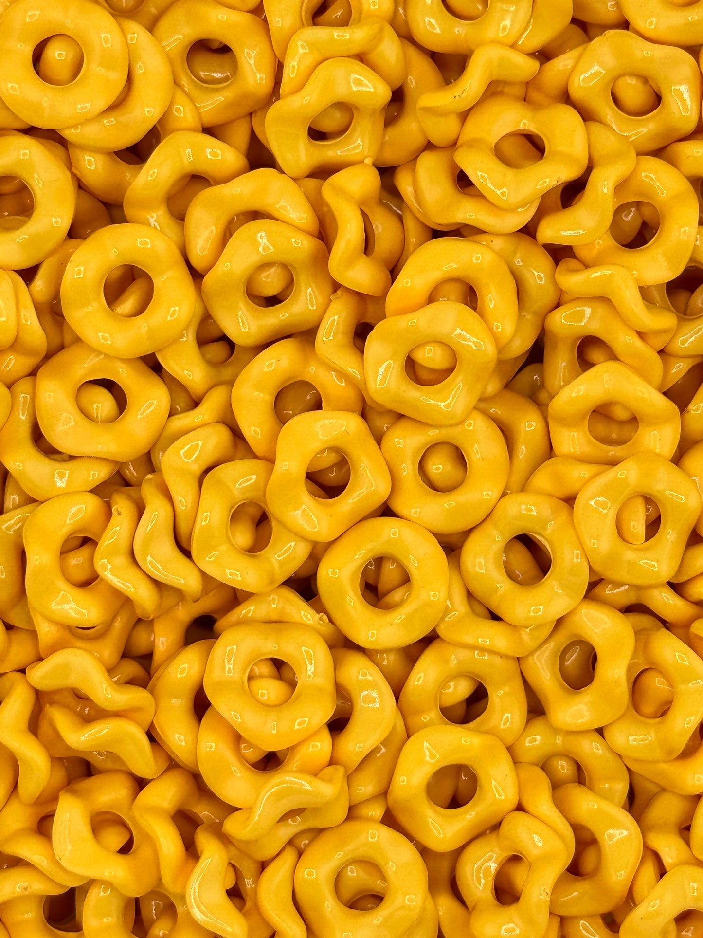 Wavy Acrylic 13mm Spacers (10ct)