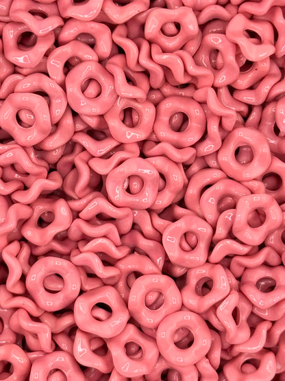 Wavy Acrylic 13mm Spacers (10ct)