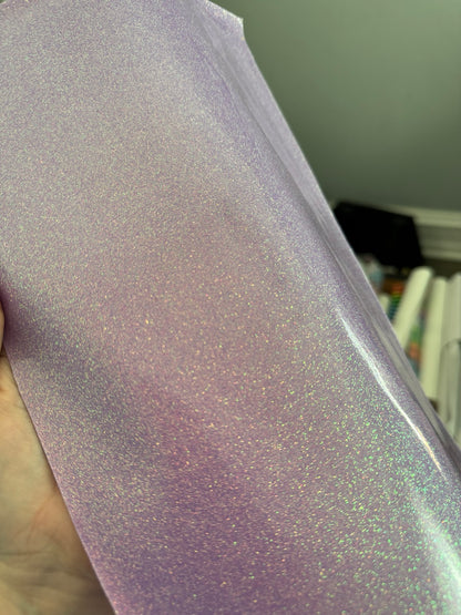 Glitter vinyl faux leather sheets in the 19-sheet bundle