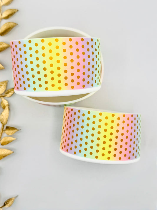 Gold Ombre Dot Tumbler Boot