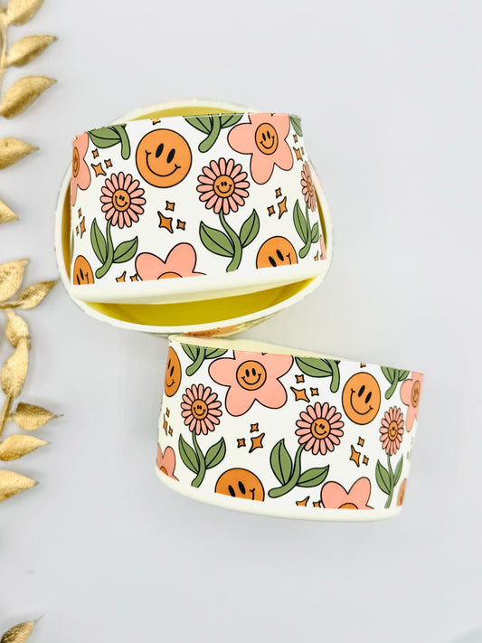 Retro Daisy Tumbler Boot