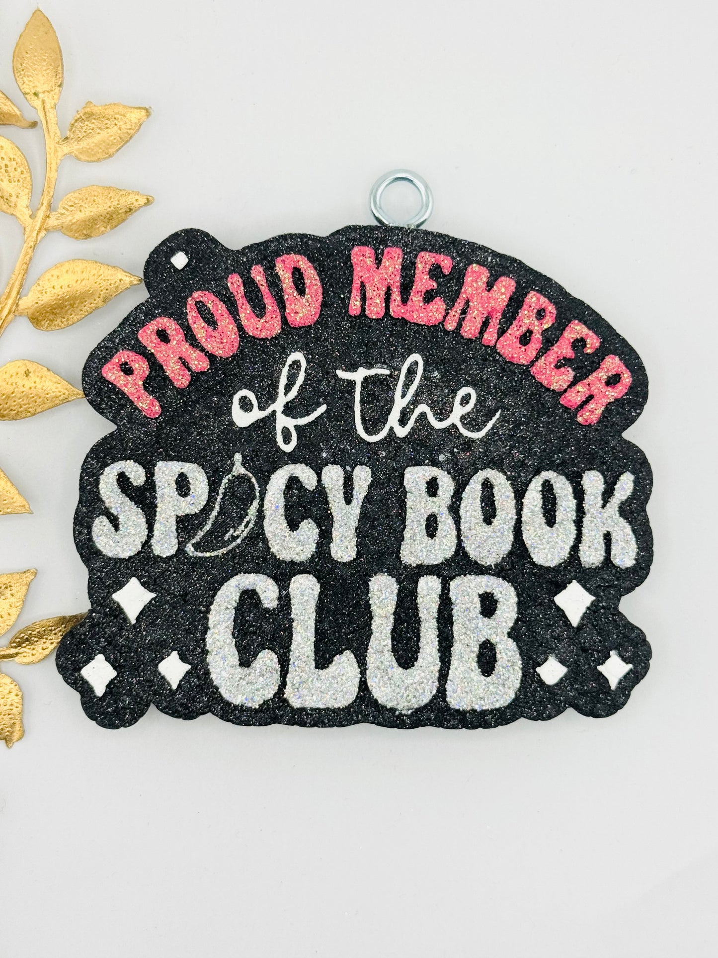 Painted Freshie - Proud Member Spicy Book Club (Birds Of Paradise)