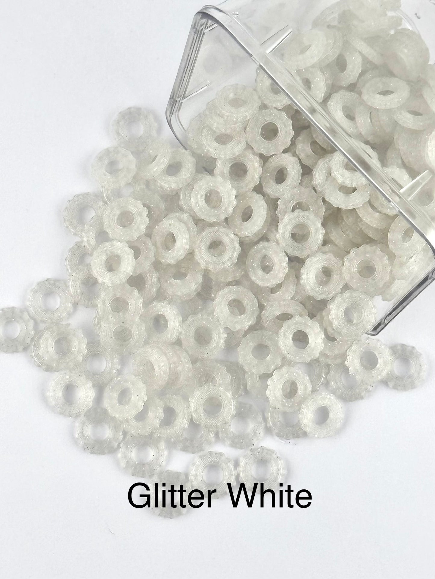 Bubble Edge 3D Printed Spacers - 12mm Large Hole (10ct)