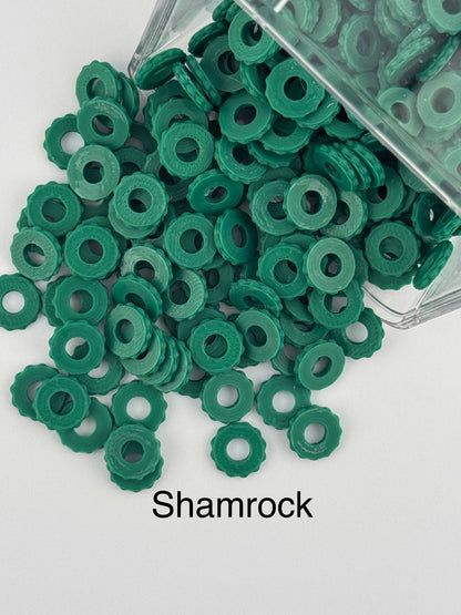 Bubble Edge 3D Printed Spacers - 12mm Large Hole (10ct)