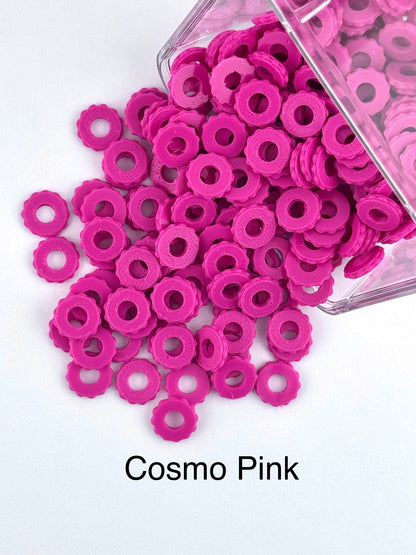 Bubble Edge 3D Printed Spacers - 12mm Large Hole (10ct)