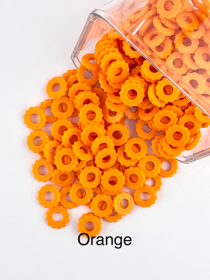 Bubble Edge 3D Printed Spacers - 12mm Large Hole (10ct)