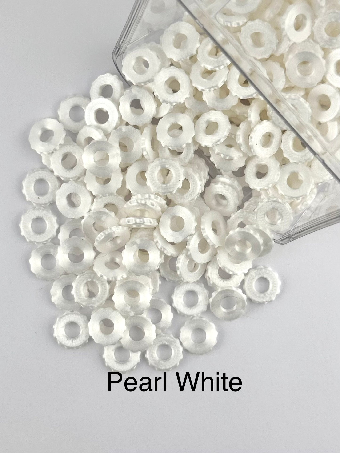 Bubble Edge 3D Printed Spacers - 12mm Large Hole (10ct)