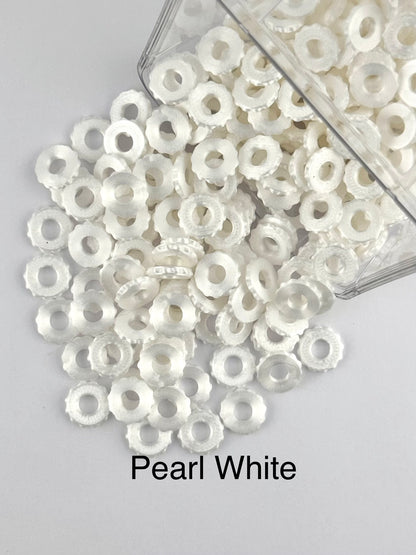 Bubble Edge 3D Printed Spacers - 12mm Large Hole (10ct)