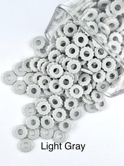 Bubble Edge 3D Printed Spacers - 12mm Large Hole (10ct)