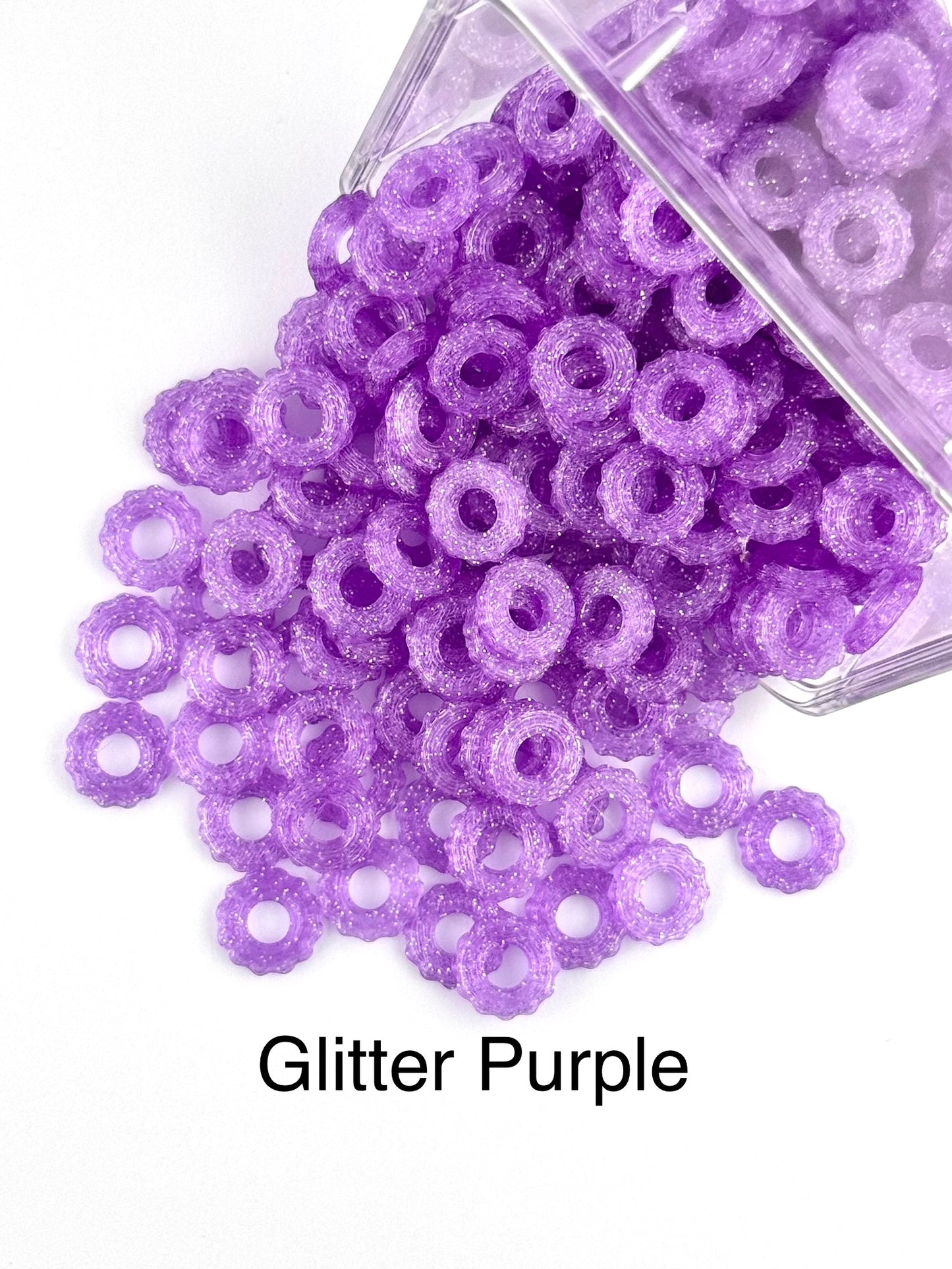 Bubble Edge 3D Printed Spacers - 12mm Large Hole (10ct)