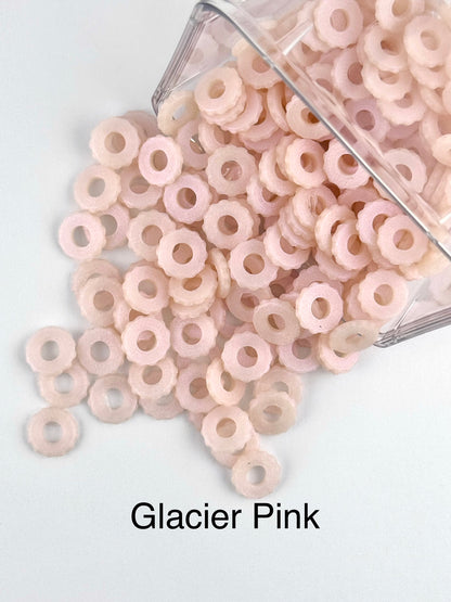 Bubble Edge 3D Printed Spacers - 12mm Large Hole (10ct)