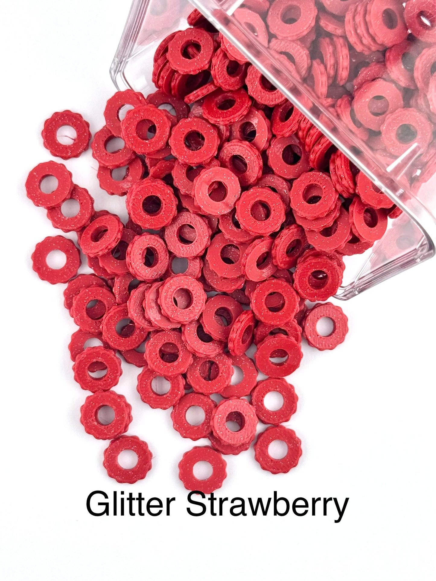 Bubble Edge 3D Printed Spacers - 12mm Large Hole (10ct)