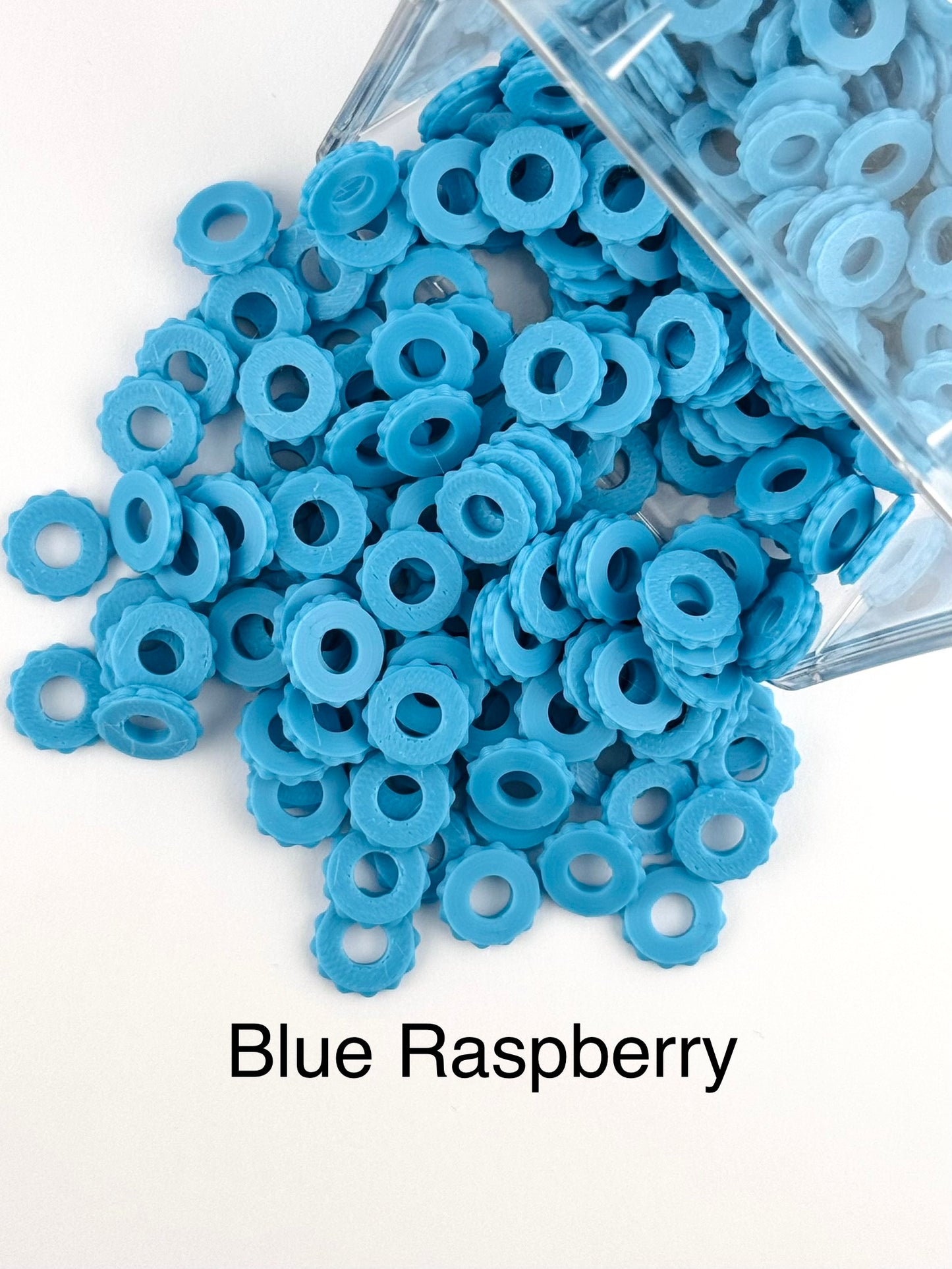 Bubble Edge 3D Printed Spacers - 12mm Large Hole (10ct)