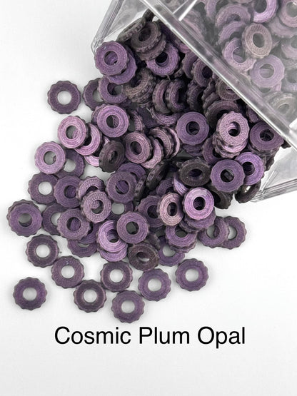 Bubble Edge 3D Printed Spacers - 12mm Large Hole (10ct)