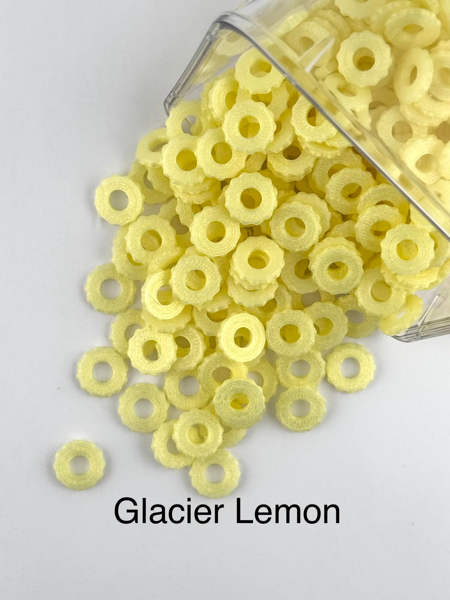 Bubble Edge 3D Printed Spacers - 12mm Large Hole (10ct)