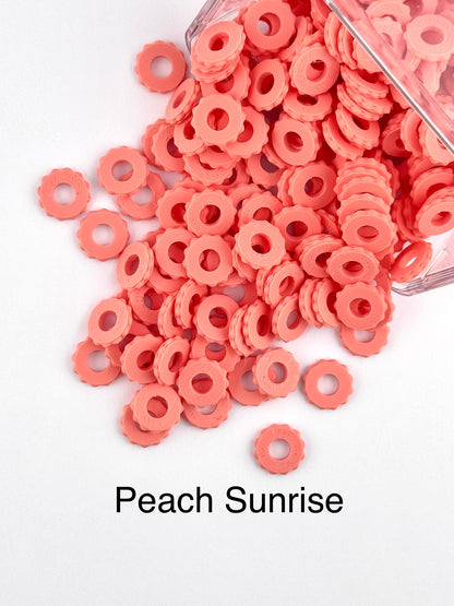 Bubble Edge 3D Printed Spacers - 12mm Large Hole (10ct)