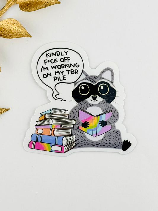 Kindly F Off Sticker ~ 007