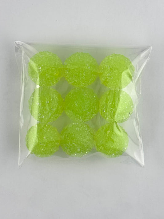 Acrylic Bead Bag - Sugar 20mm - Apple