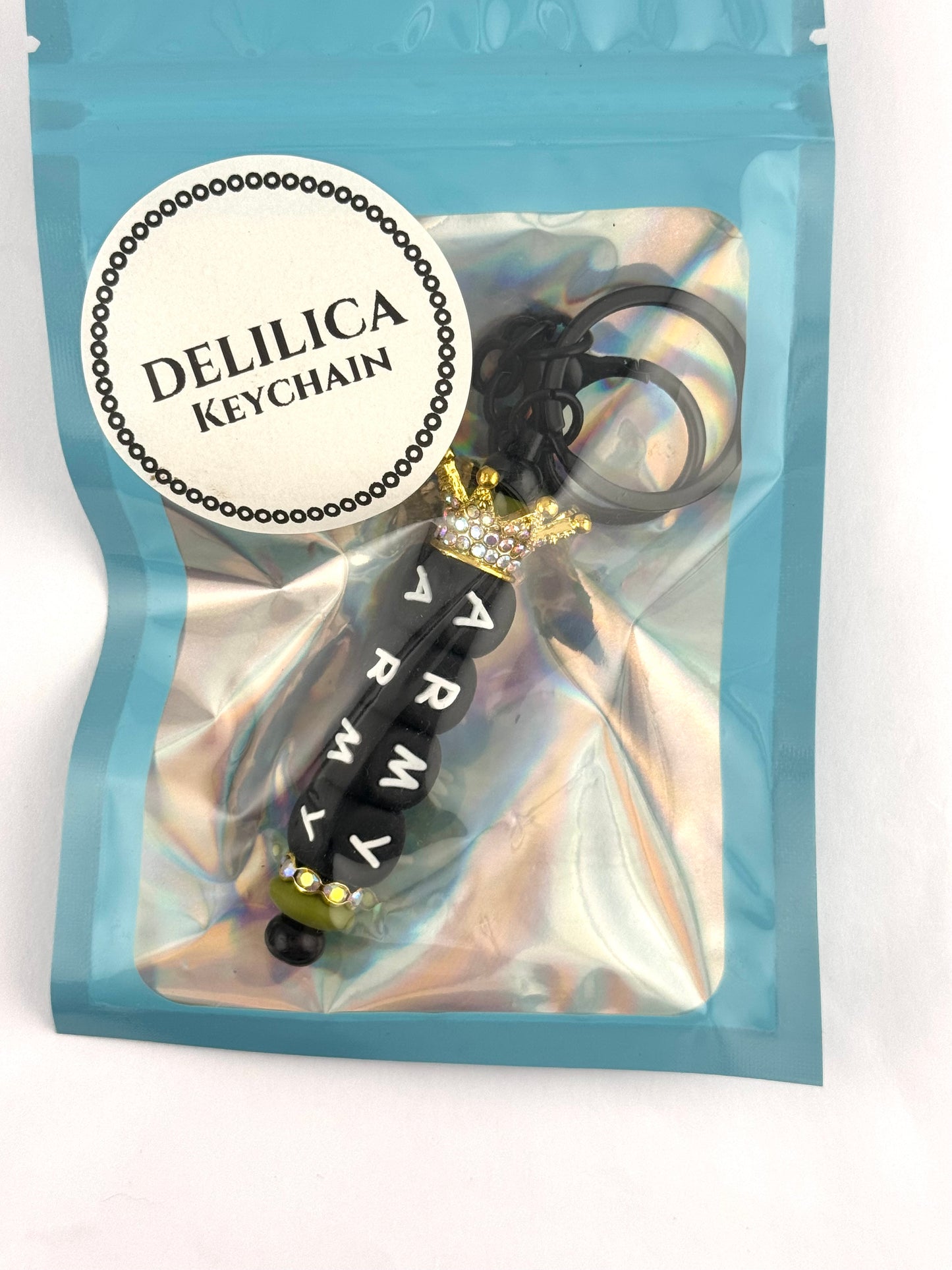 Pre-Made Bag - Keychain - Army