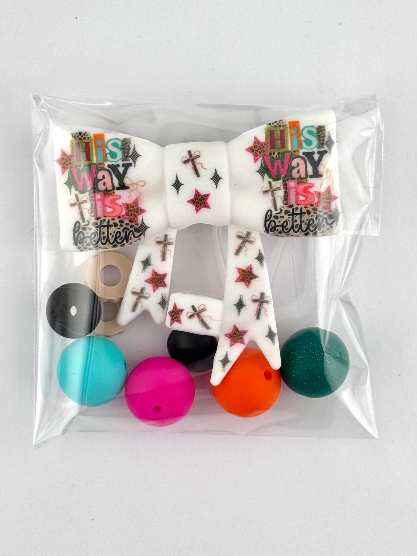 Bead Bag - His Way Is Better Bow