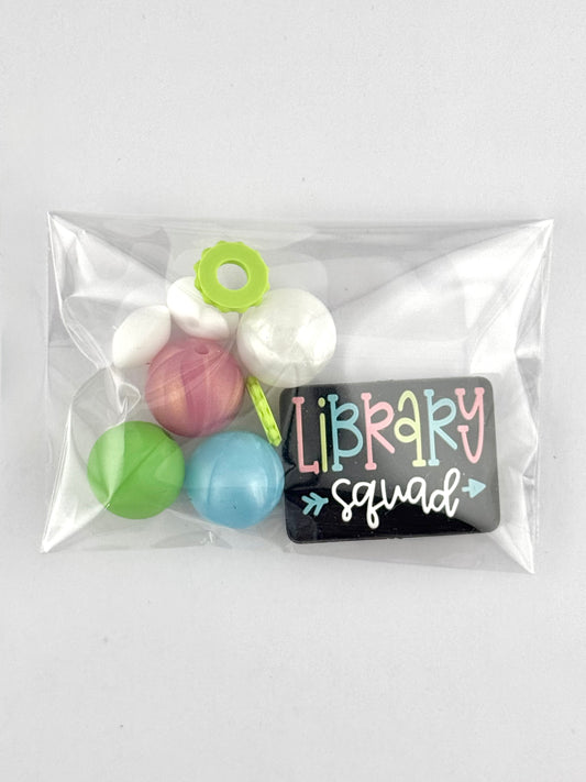 Bead Bag - Library Squad