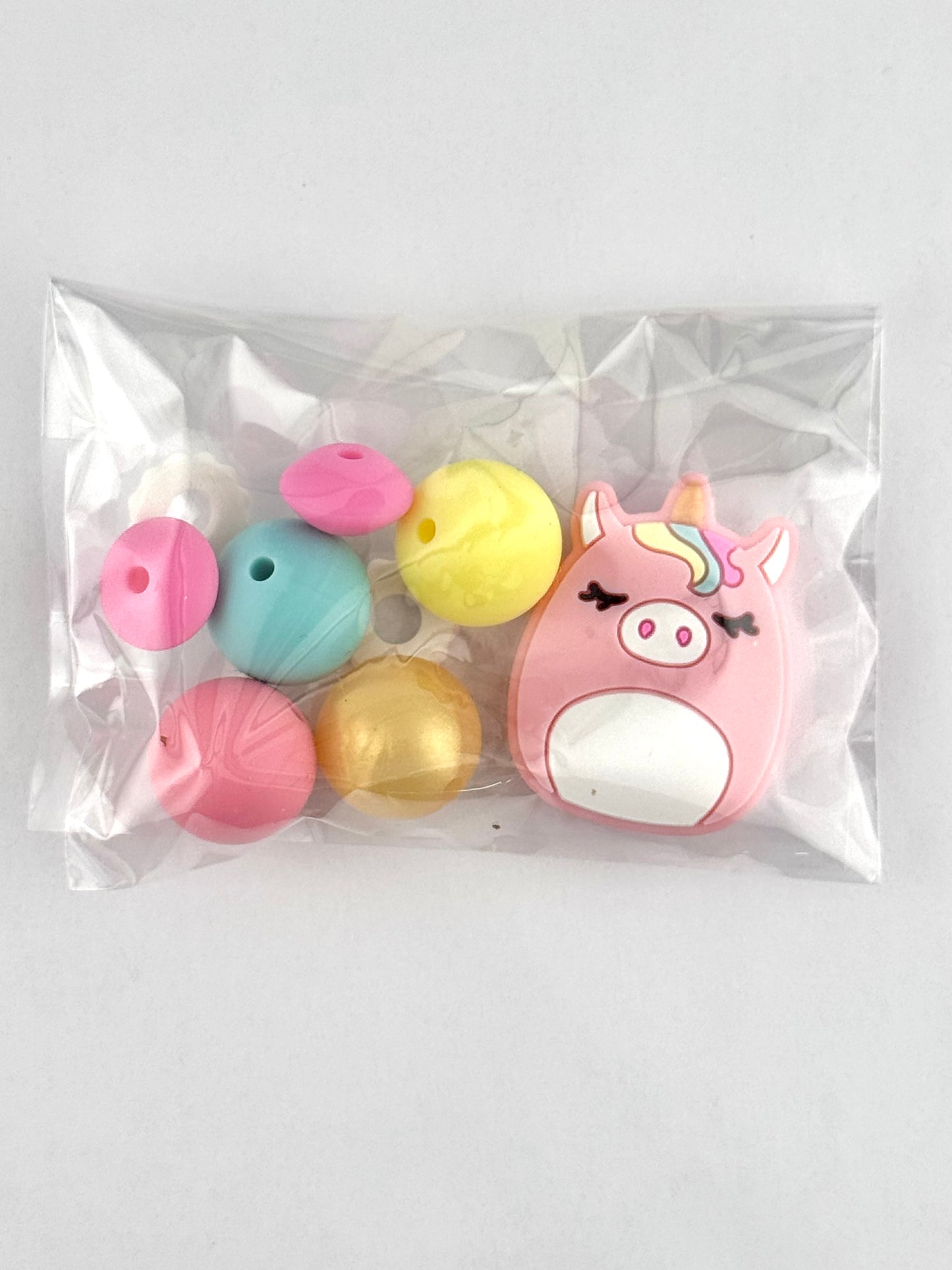 Bead Bag - Pastel Unicorn