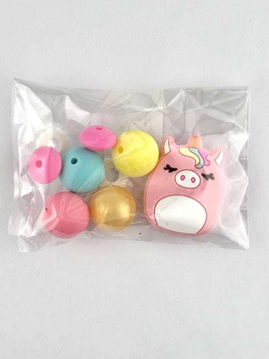 Bead Bag - Pastel Unicorn