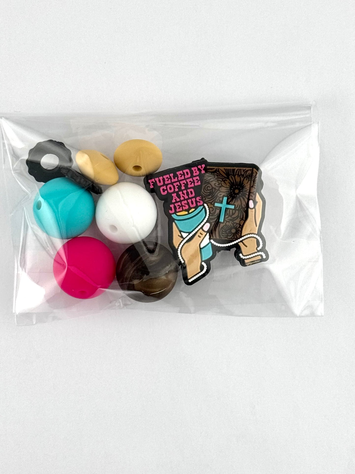 Bead Bag - Fueled By Coffee & Jesus