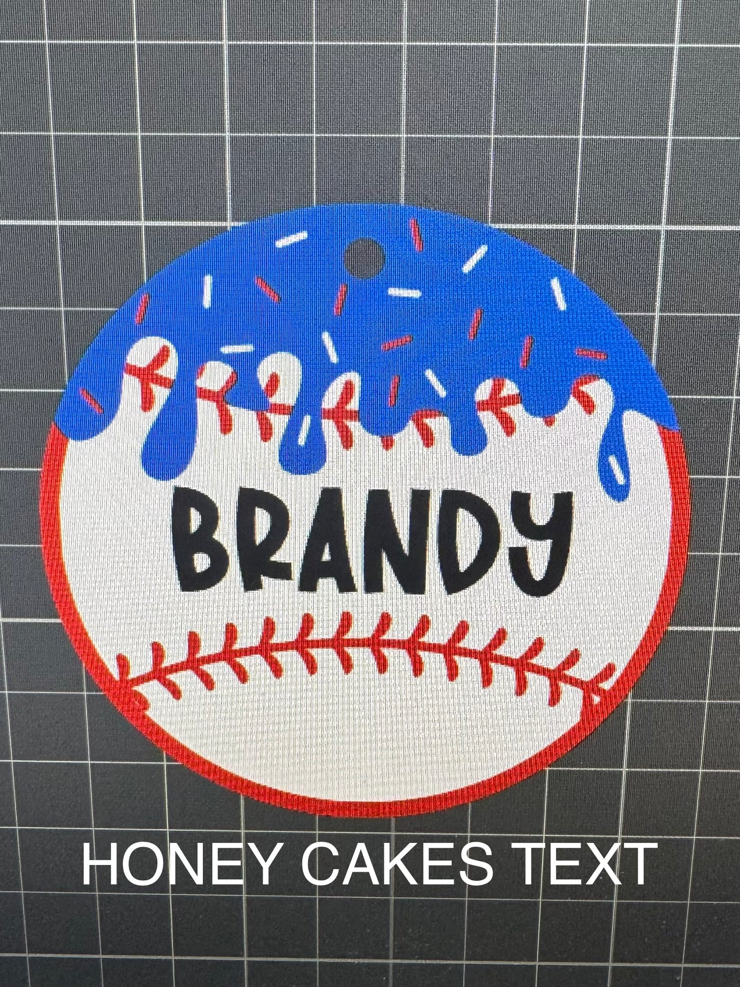 Baseball Sport Bag Tag - Custom POD Product