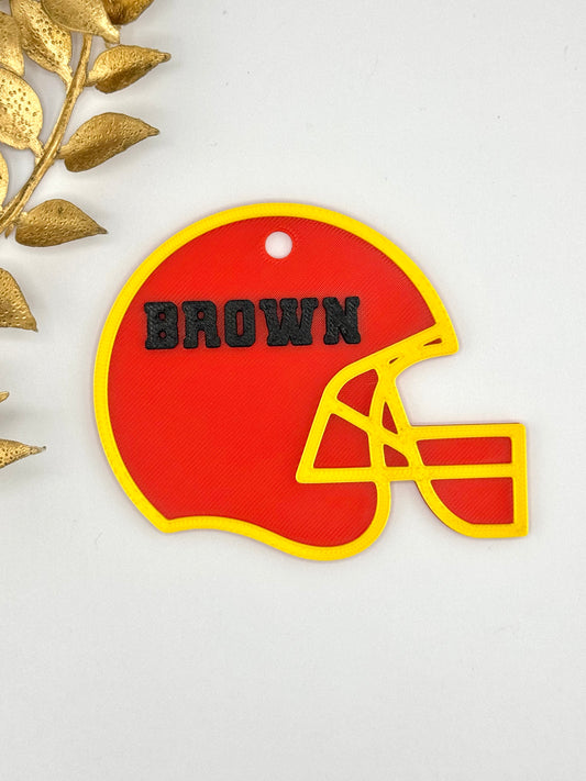 Football Helmet Sport Bag Tag - Custom POD Product