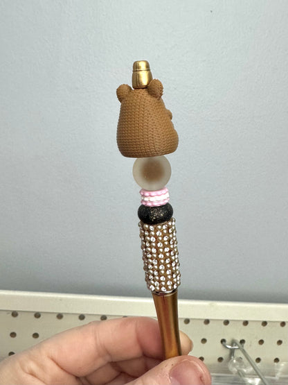 Knitted Buddy - Hammy The Hamster Focal & Topper