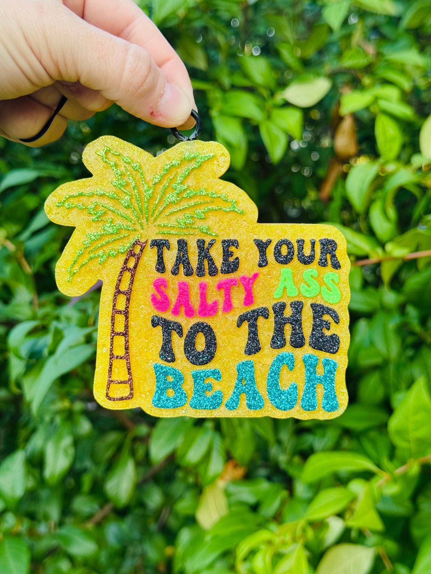 Painted Freshie - Take Your Salty Ass To The Beach (Leather & Lace Scent)