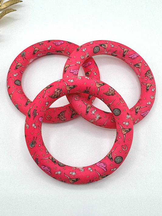 Printed Silicone Ring - Disco Ranch