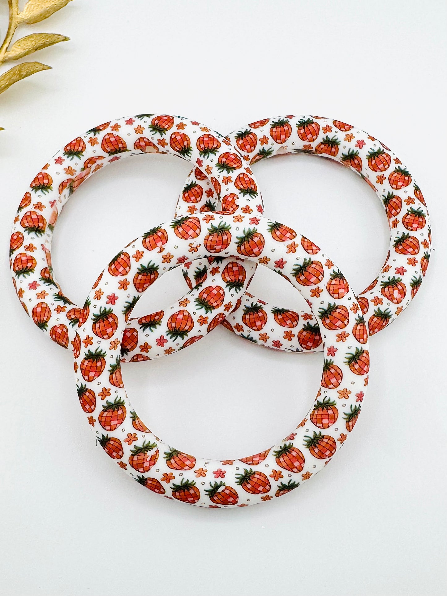 Printed Silicone Ring - Bougie Berries