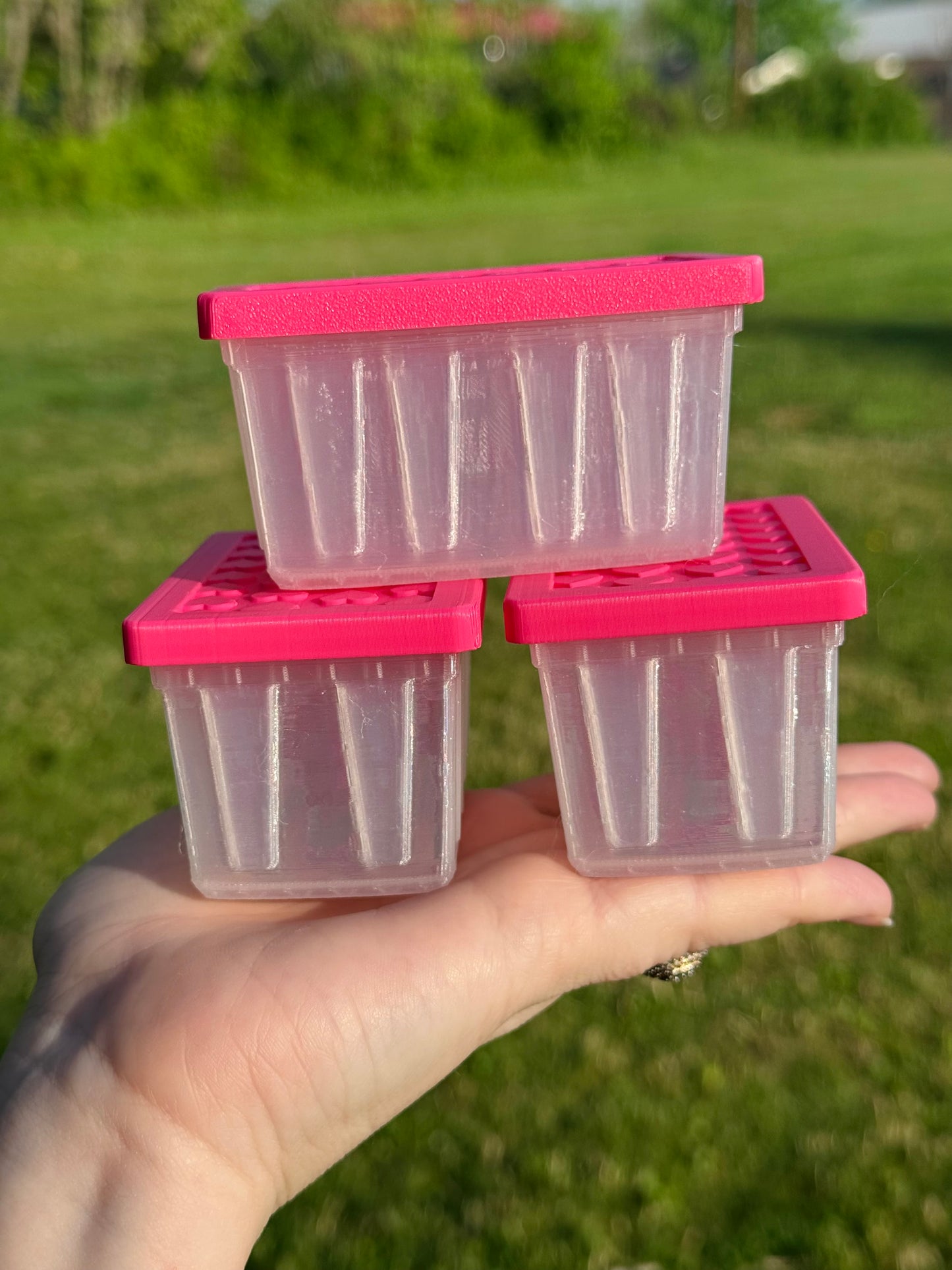 Individual Mini Tote/Lid – 3D Printed (POD)