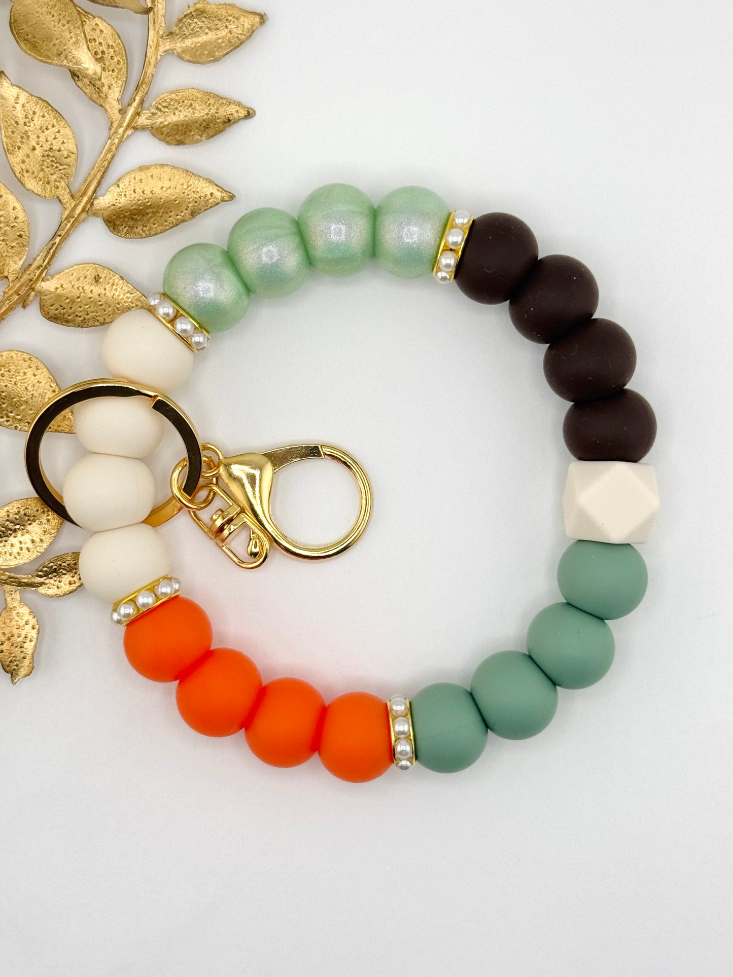 (Wholesale) Wristlet - Vintage Orchard 15mm