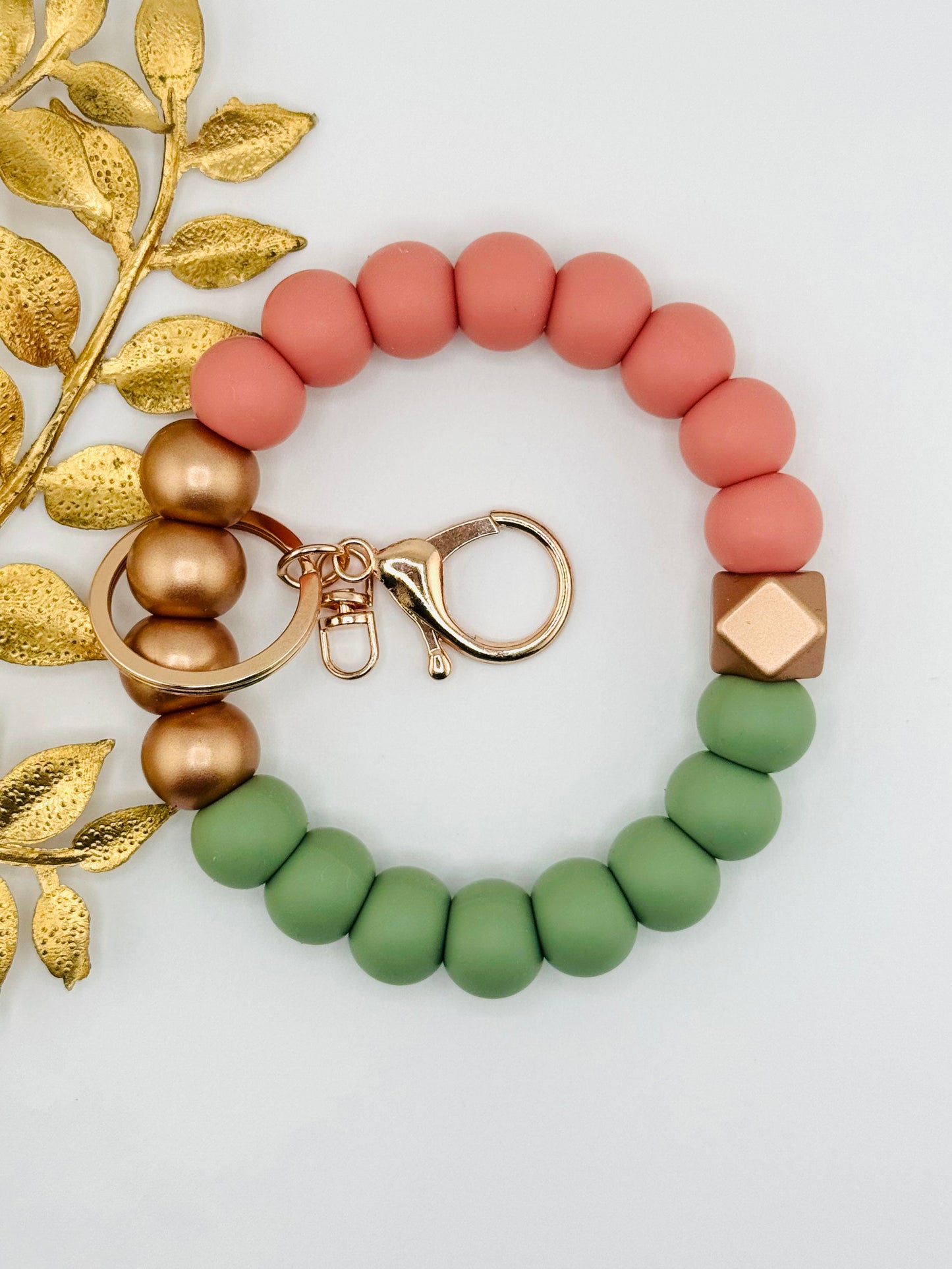 (Wholesale) Wristlet - Desert Rose 15mm