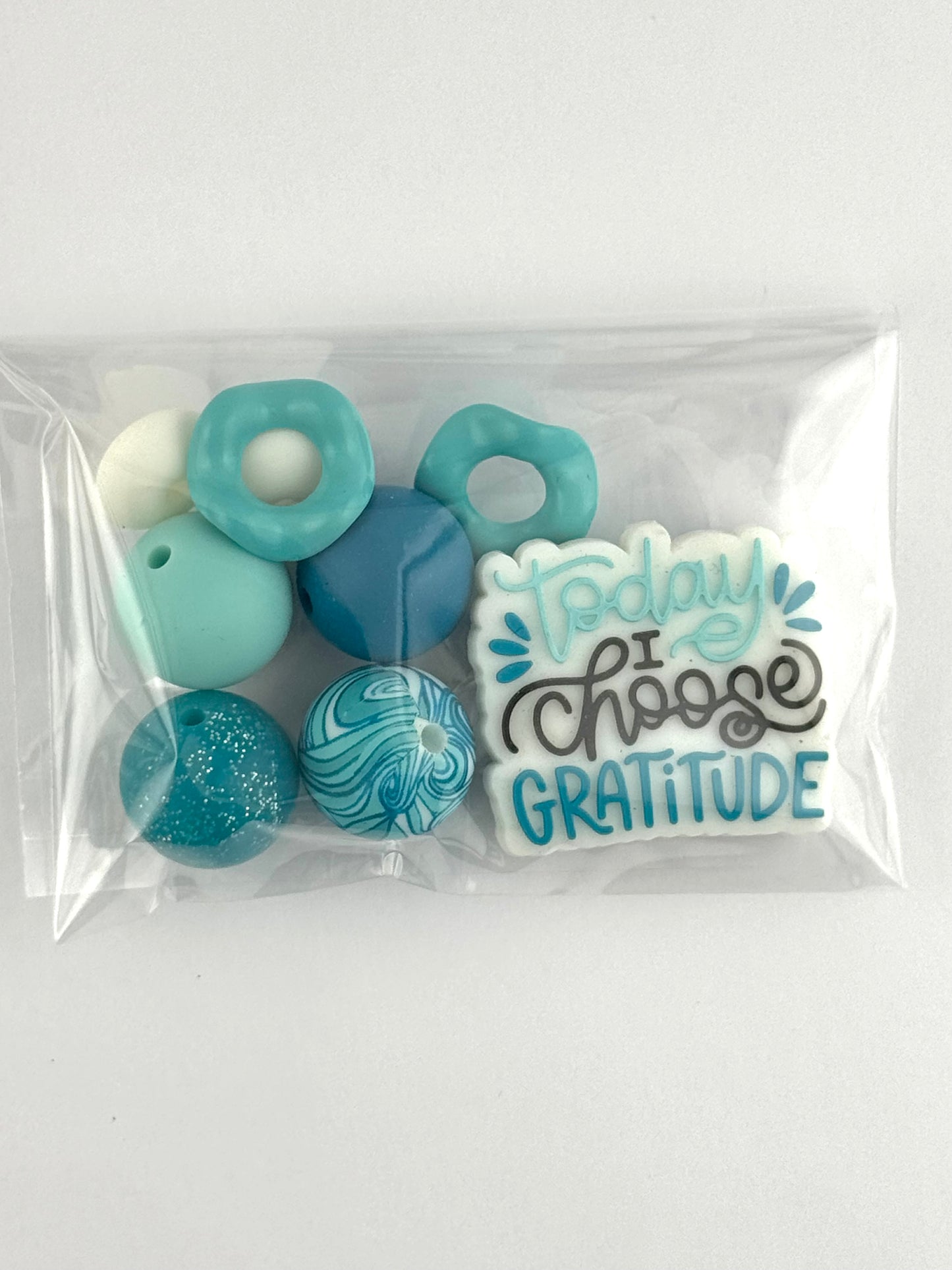 Bead Bag - Today I Choose Teal
