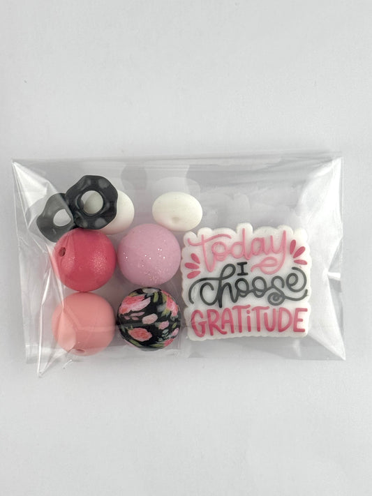 Bead Bag - Today I Choose Pink