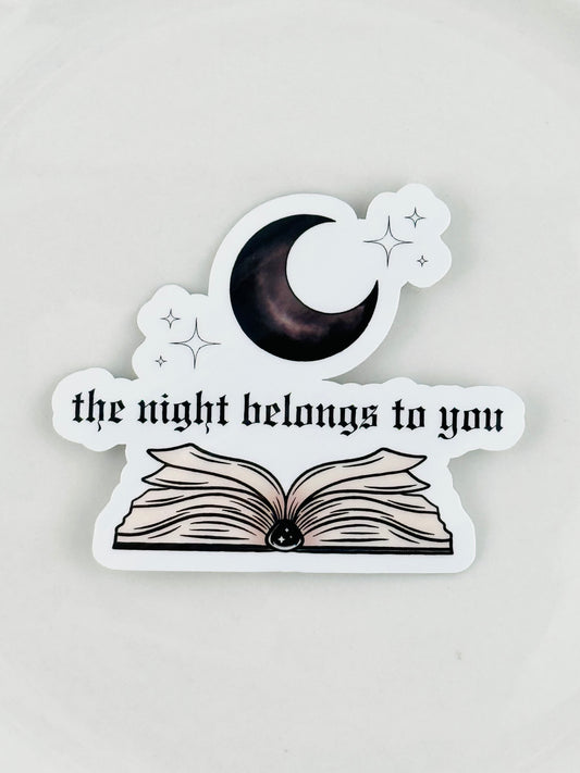Sticker ~ The Night Belongs To You