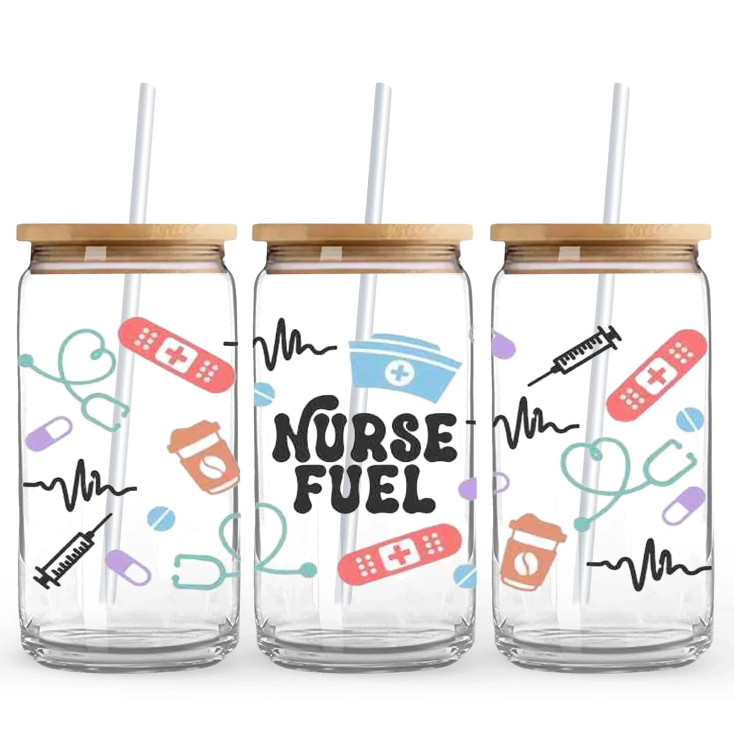 UV DTF Wrap - Nurse Fuel