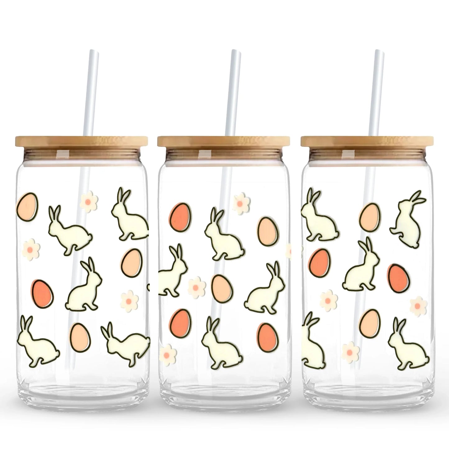 UV DTF Wrap - Springtime Bunnies