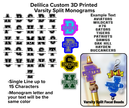 Varsity Split Focal - Create Your Own