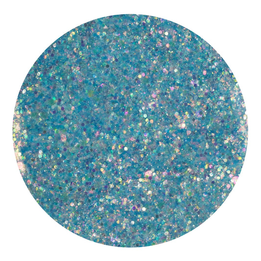 Chunky Glitter Rainbow Iridescent - Sapphire Sky