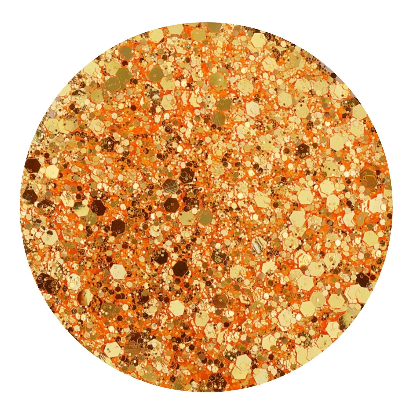 Chunky Glitter Reflective Boho - Citrus Burst