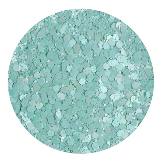 Chunky Glitter Sweet Pastel - Azure Whisper