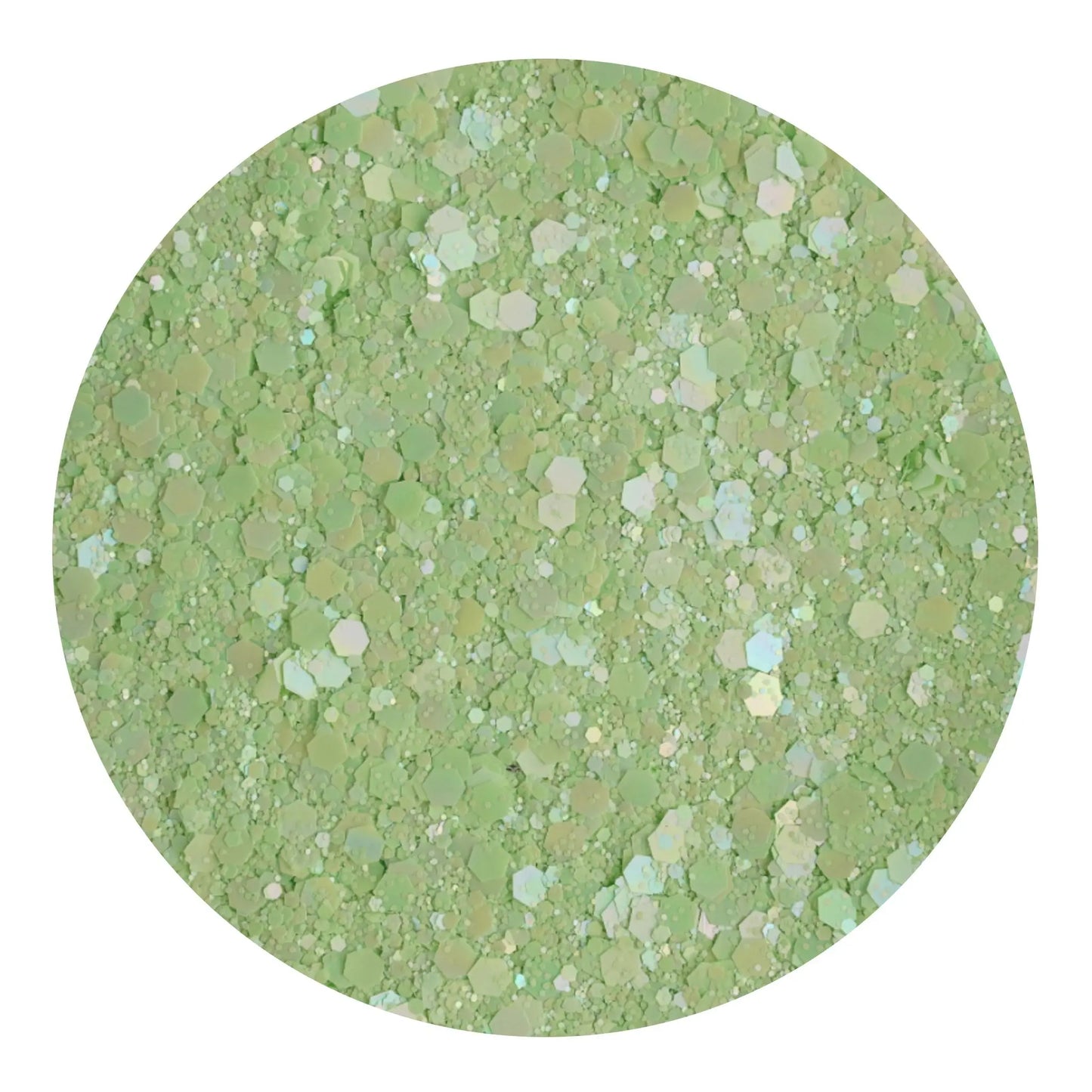 Chunky Glitter Sweet Pastel - Minty Meadow